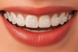 Damon Braces close-up smile-Kendrick Orthodontics Kissimmee FL